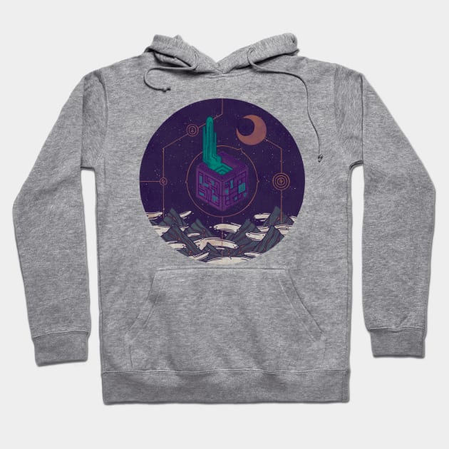 It appeared in the night sky, and it made the wind sharp Hoodie by againstbound